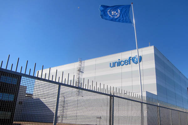 Unicef warehouse in Copenhagen, Denmark